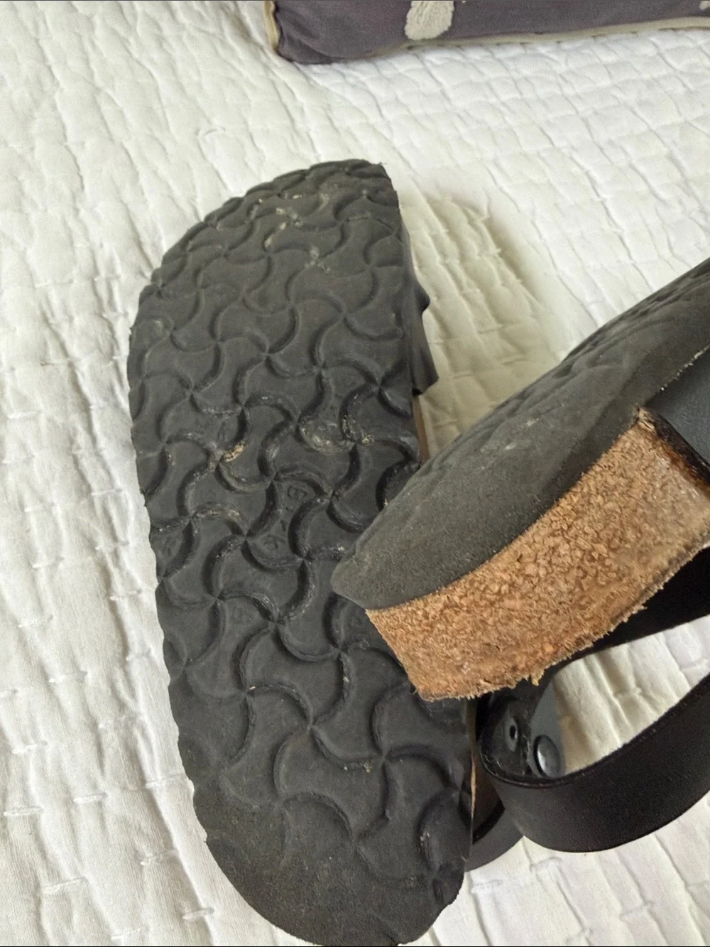 Women’s Birkenstock black sandals